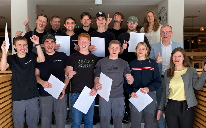 Congratulations To Training Graduates